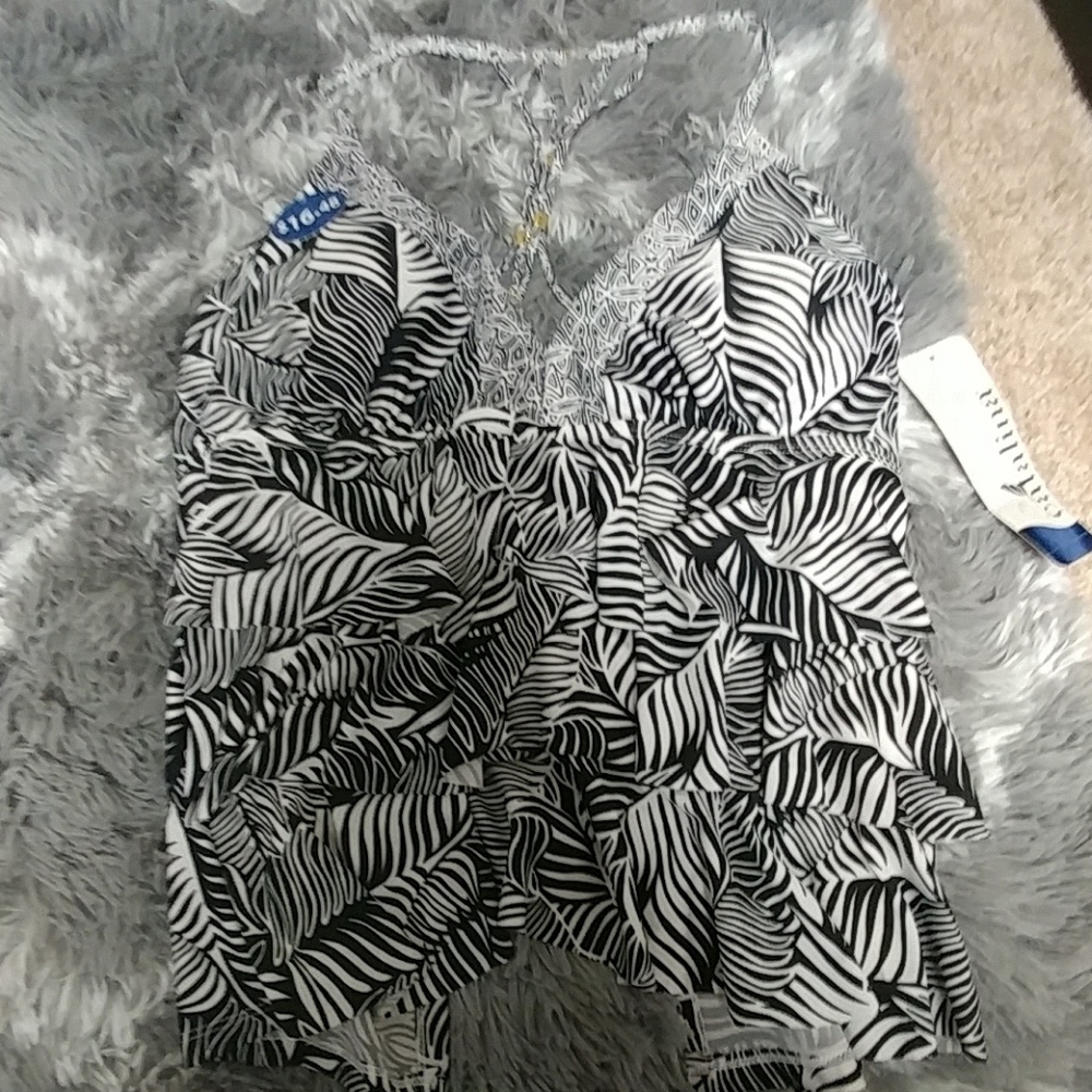 Tanki swim top